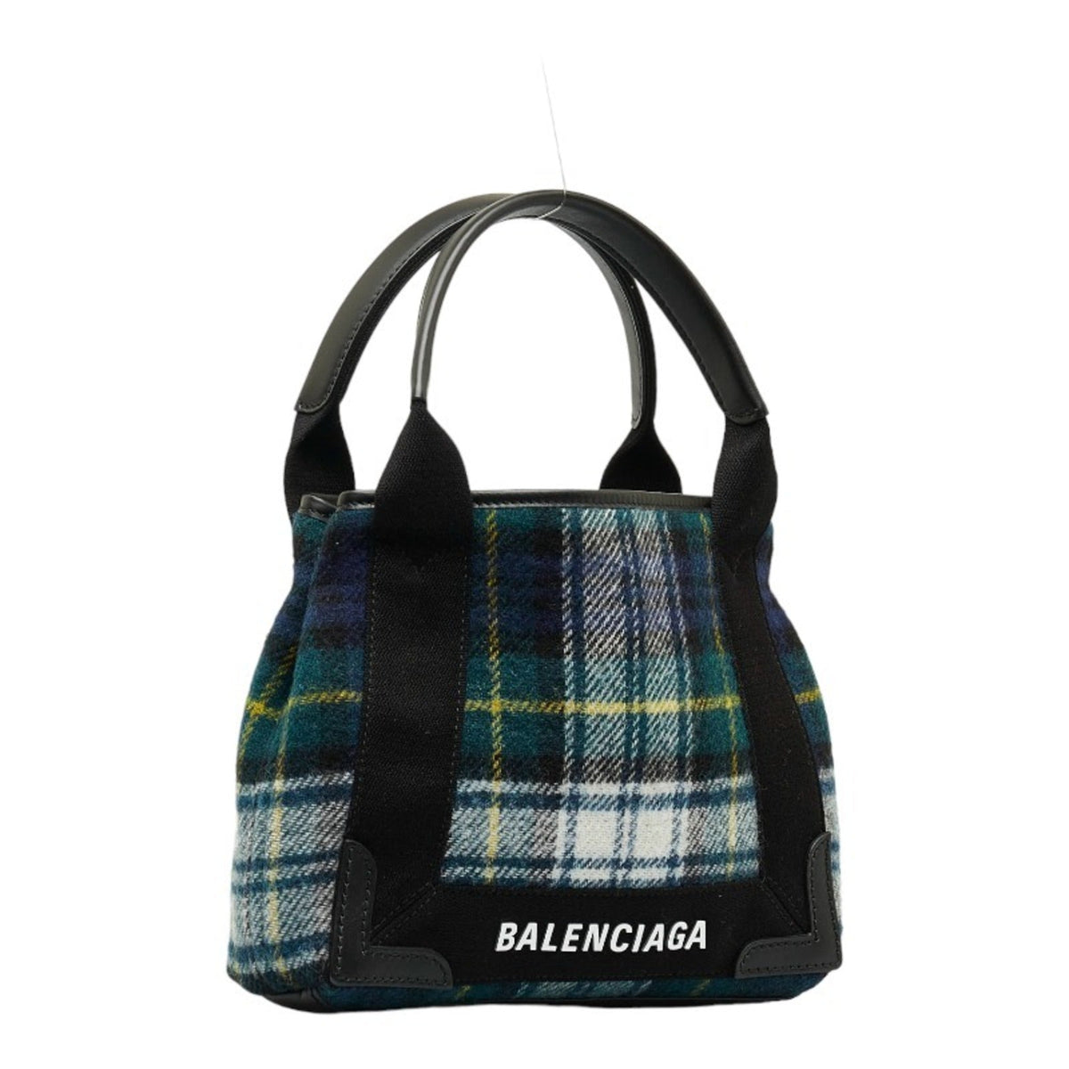 balenciaga Navy Cabas Tote