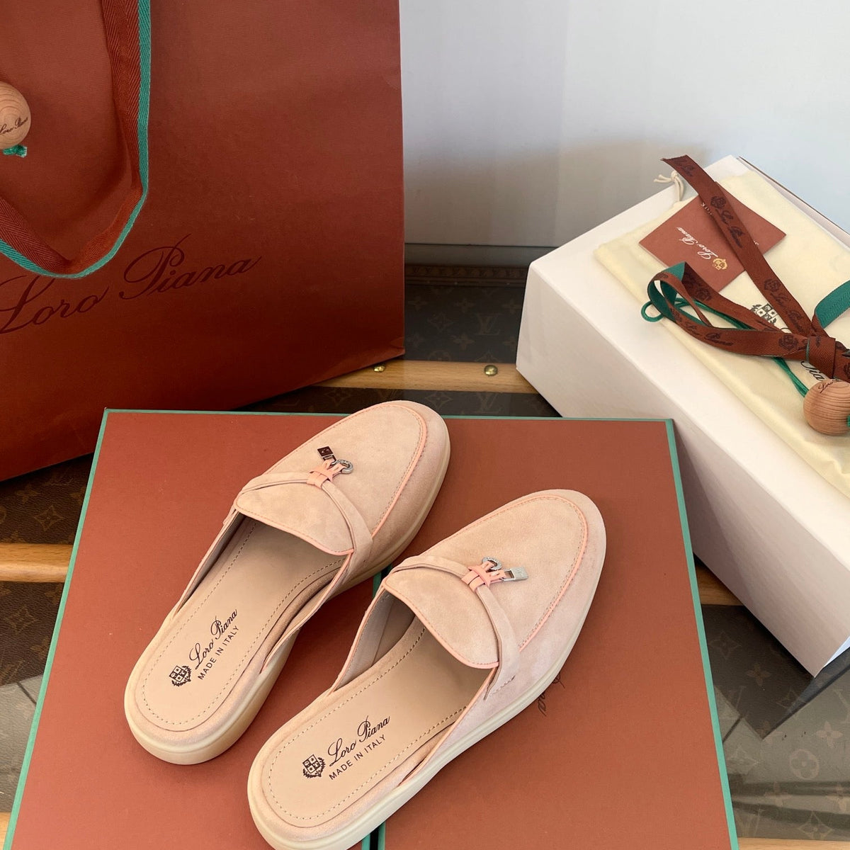 LORO P SUMMER CHARMS LOAFERS