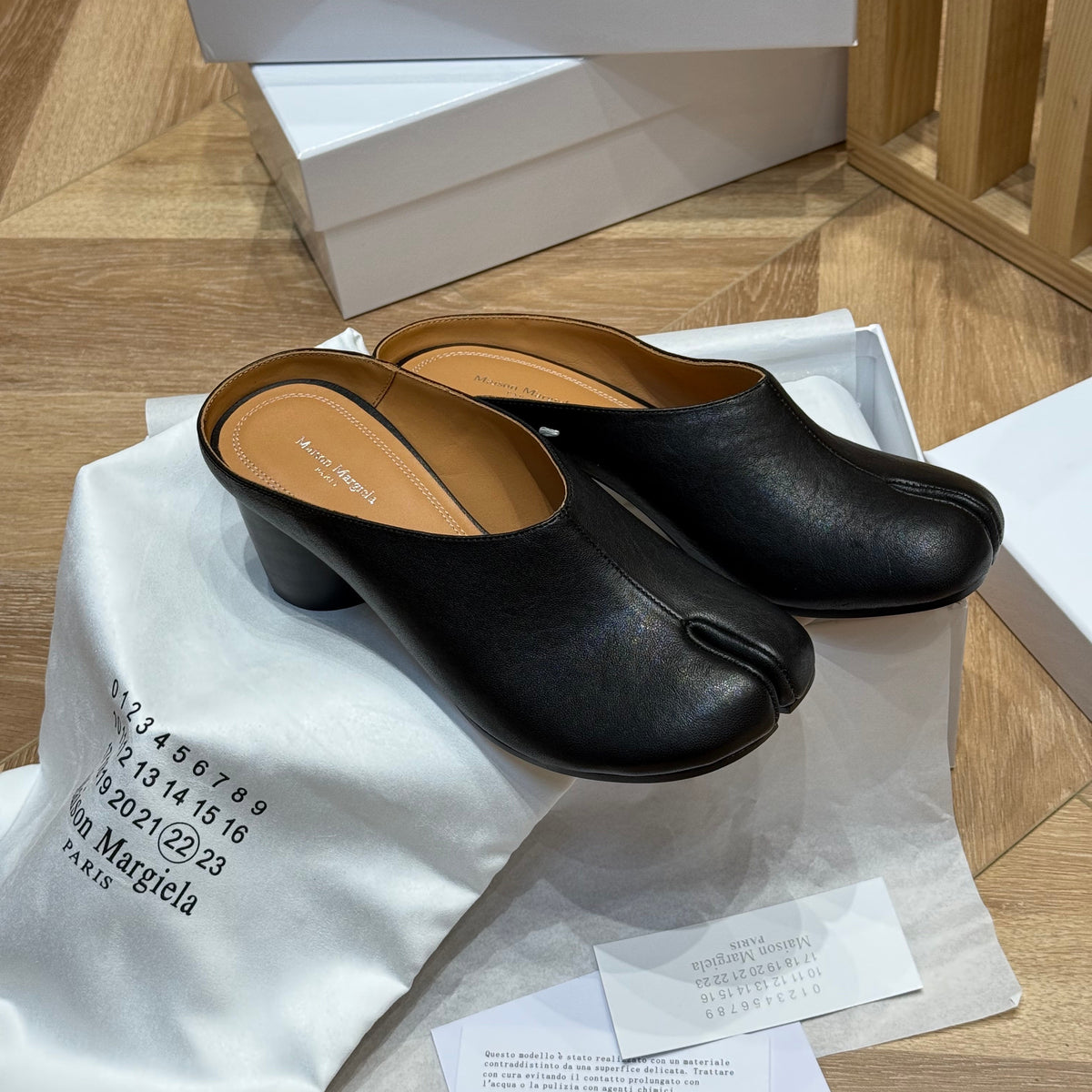 MAISON M TABI HEELS