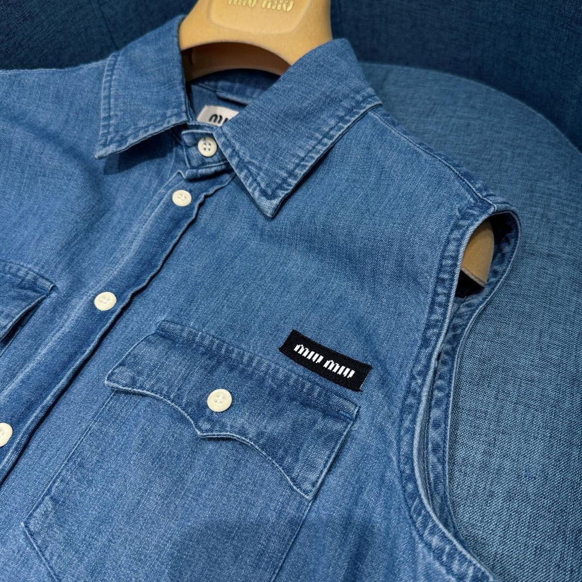MIU M DENIM SHIRT