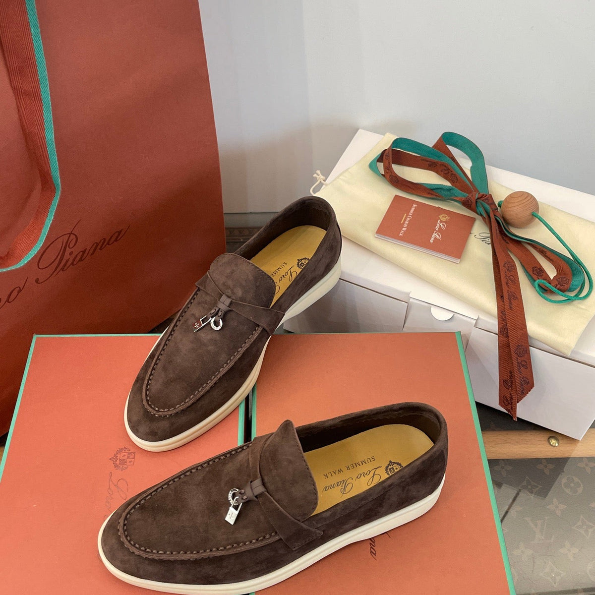 LORO P SUMMER CHARMS LOAFERS