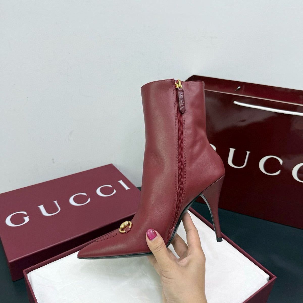 GG HEELED BOOTS