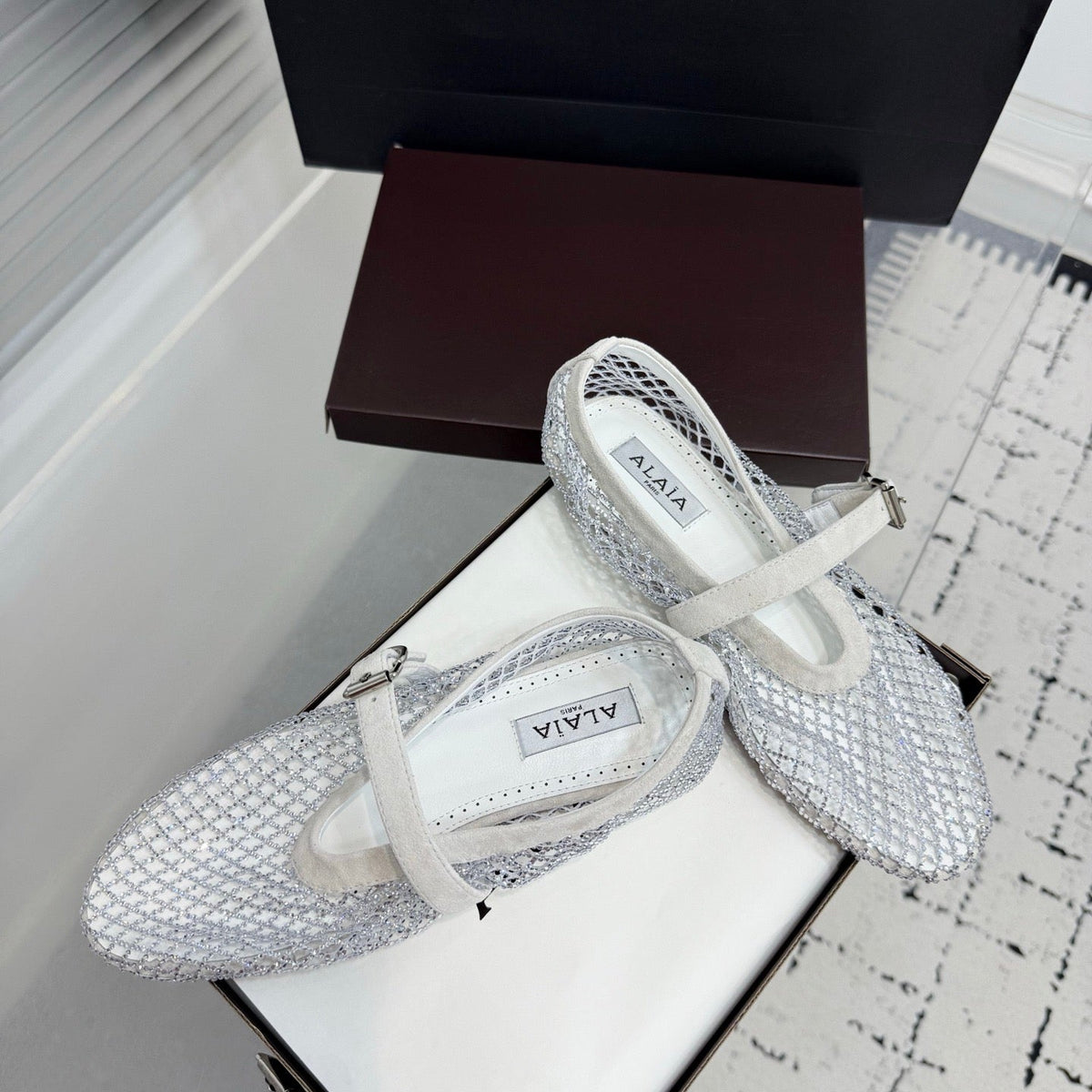 ALAIA BALLET FLATS