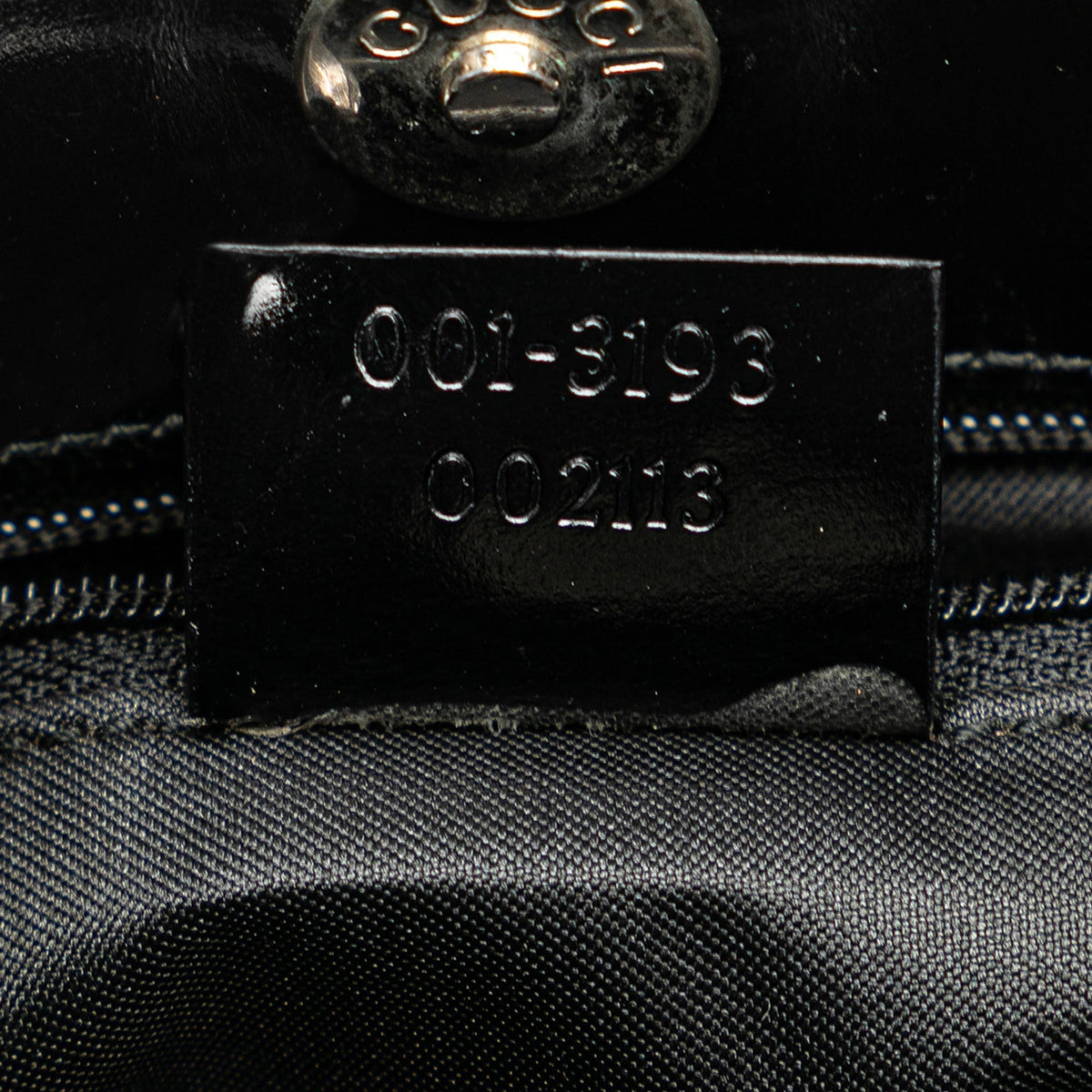 GUCCI GG Nylon Shoulder Bag