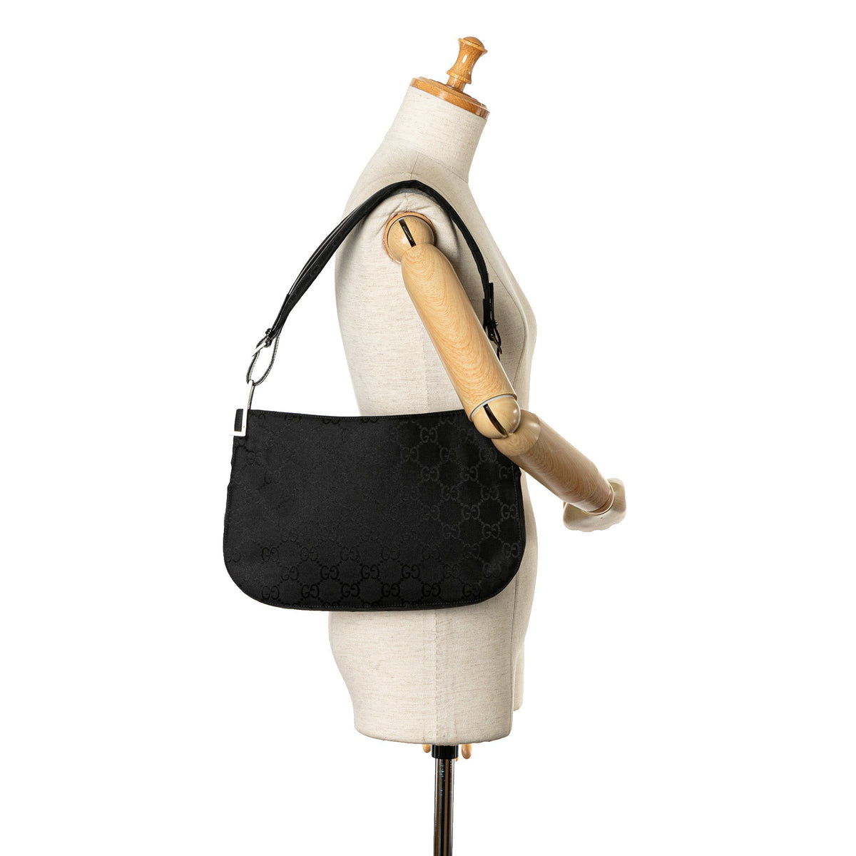 GUCCI GG Nylon Shoulder Bag