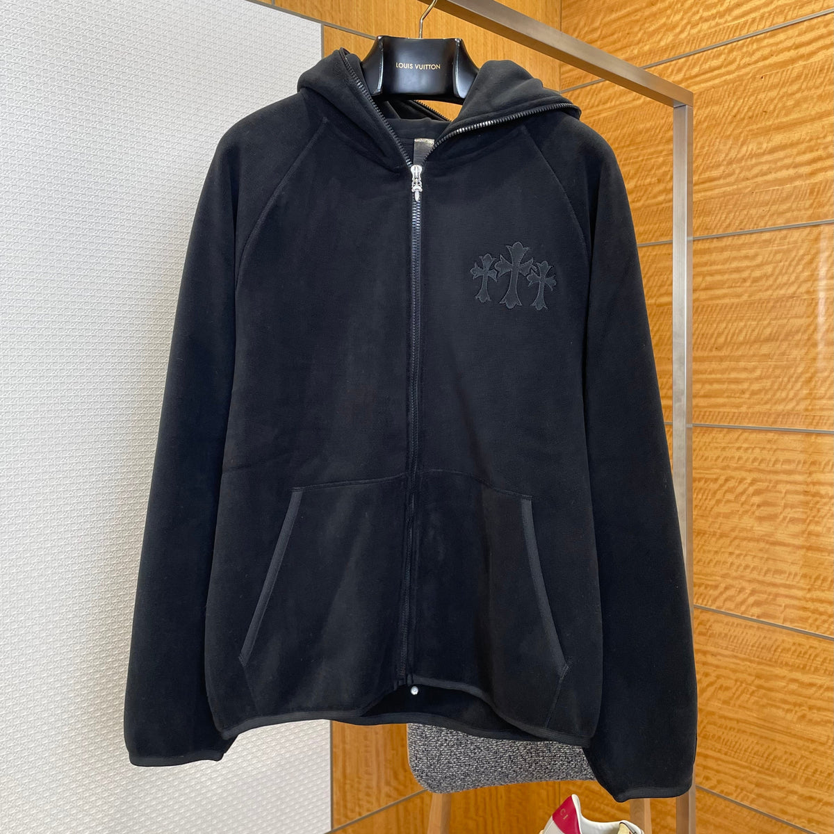 CHROME H HOODED JACKET