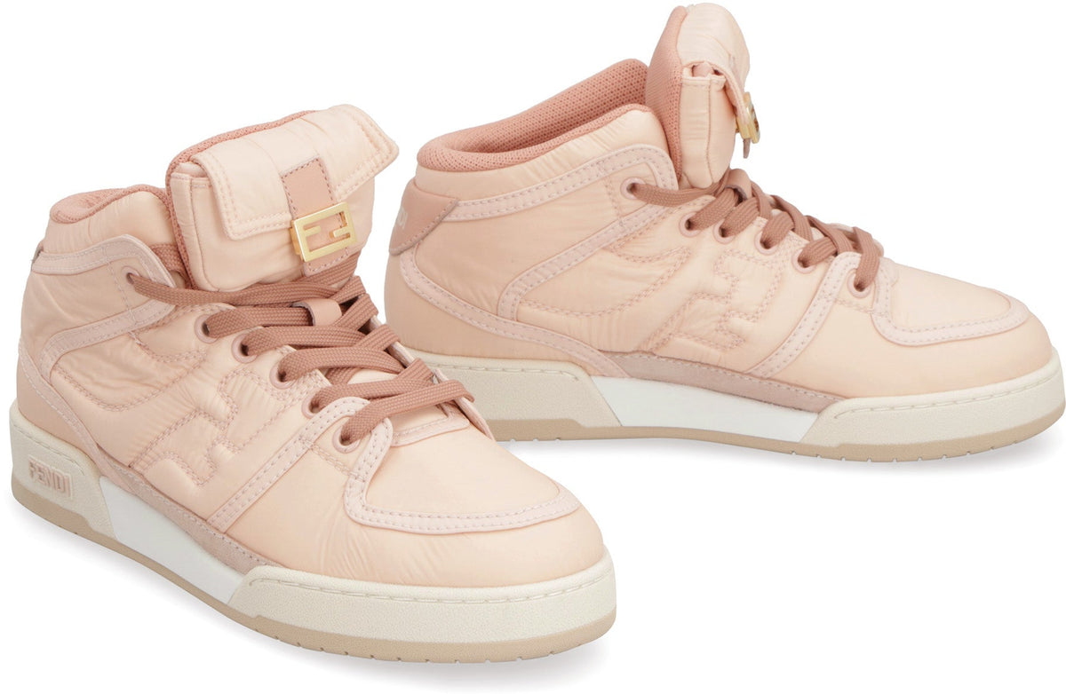 EMBROIDERED LOGO SNEAKERS