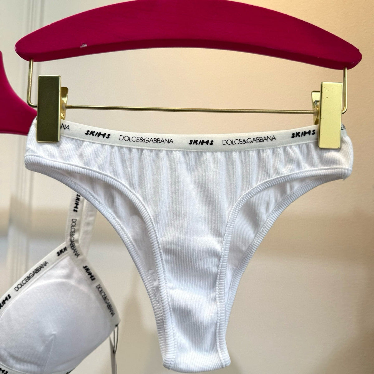 SKIMS x DG BRA SET
