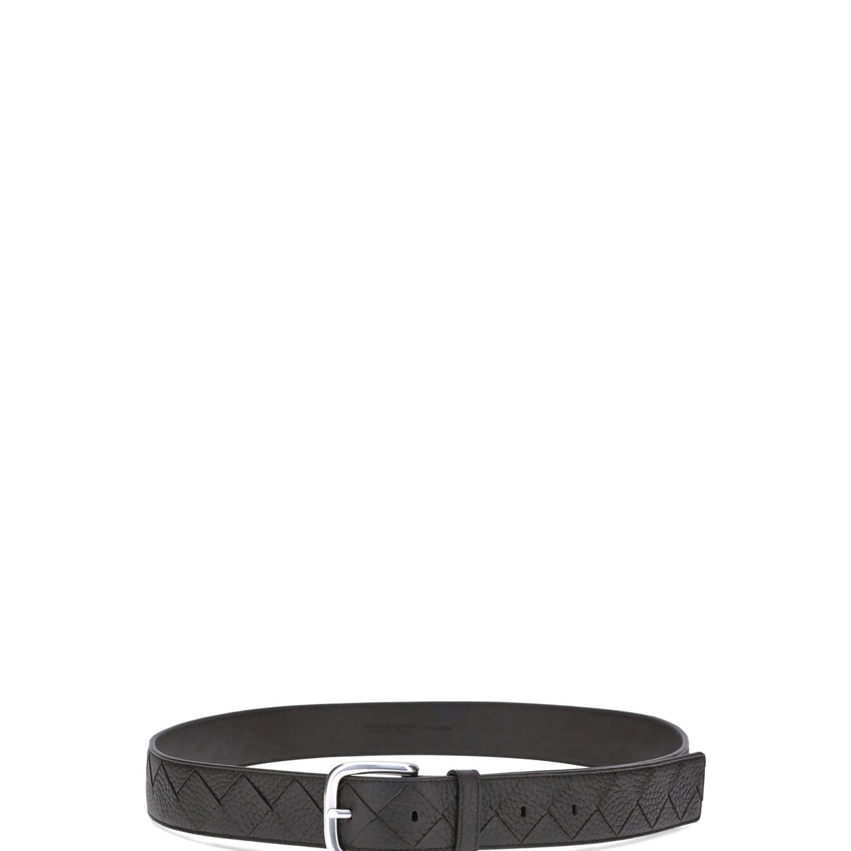 Bottega Veneta Men Intreccio Taurillon Belt