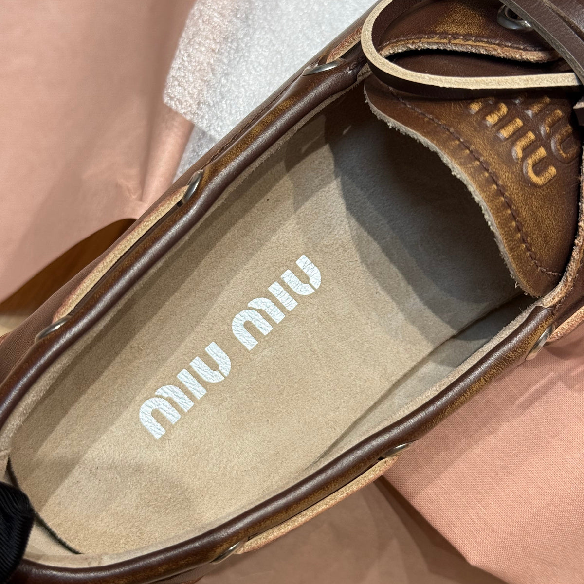 MIU M LOAFERS