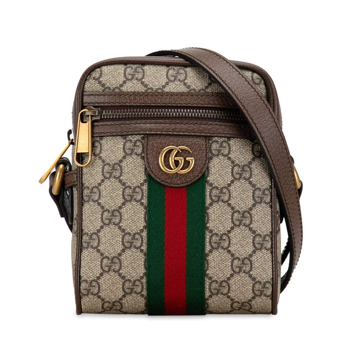 GUCCI GG Supreme Ophidia Crossbody Crossbody Bag