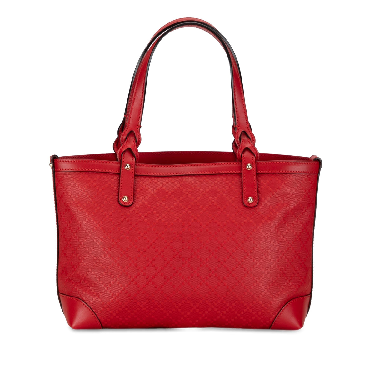 GUCCI Small Diamante Craft Tote Tote Bag