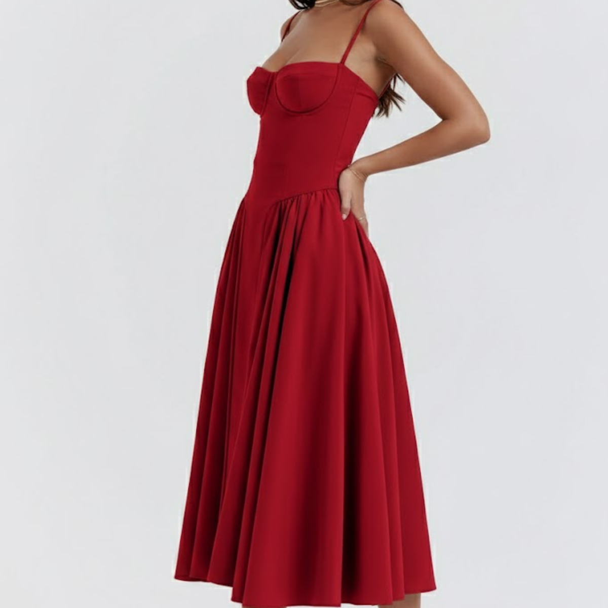 Kiki | Retro-Inspired Midi Dress