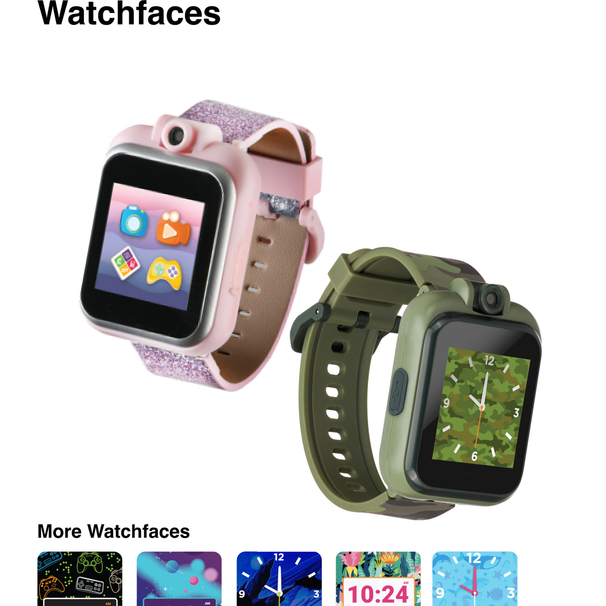 PlayZoom 2 Kids Smartwatch with Headphones: Multi Fuzzy Unicorn