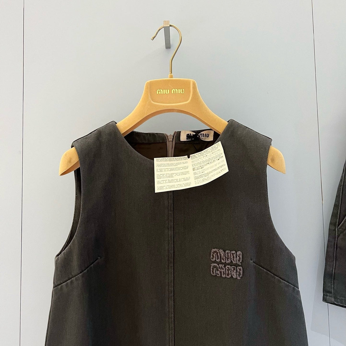MIU M DENIM DRESS