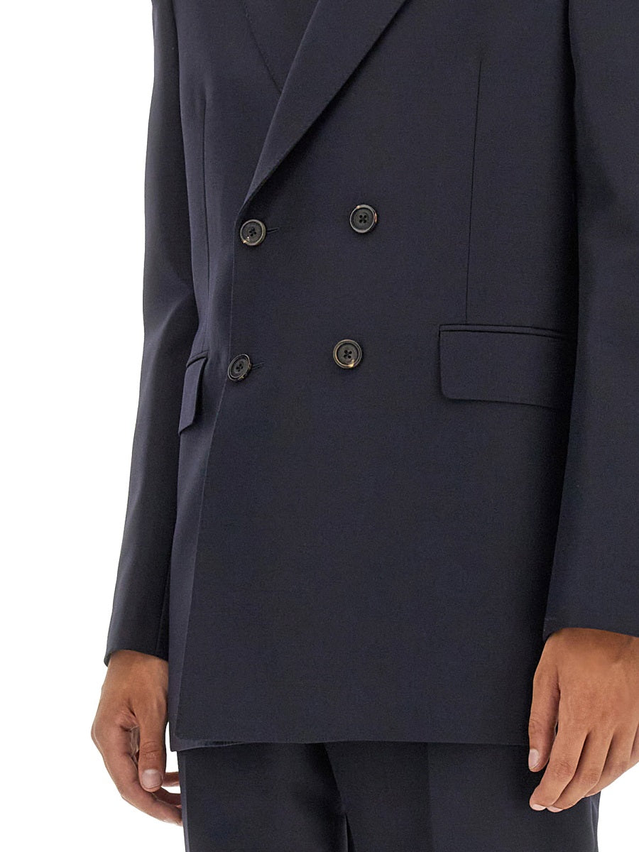 Alexander Mcqueen Men Double-Breasted Jacket