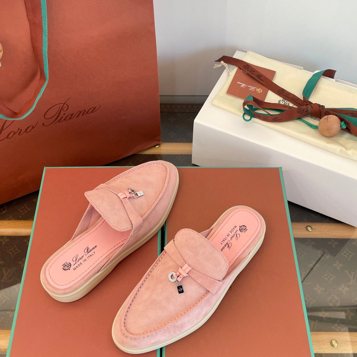 LORO P SUMMER CHARMS LOAFERS