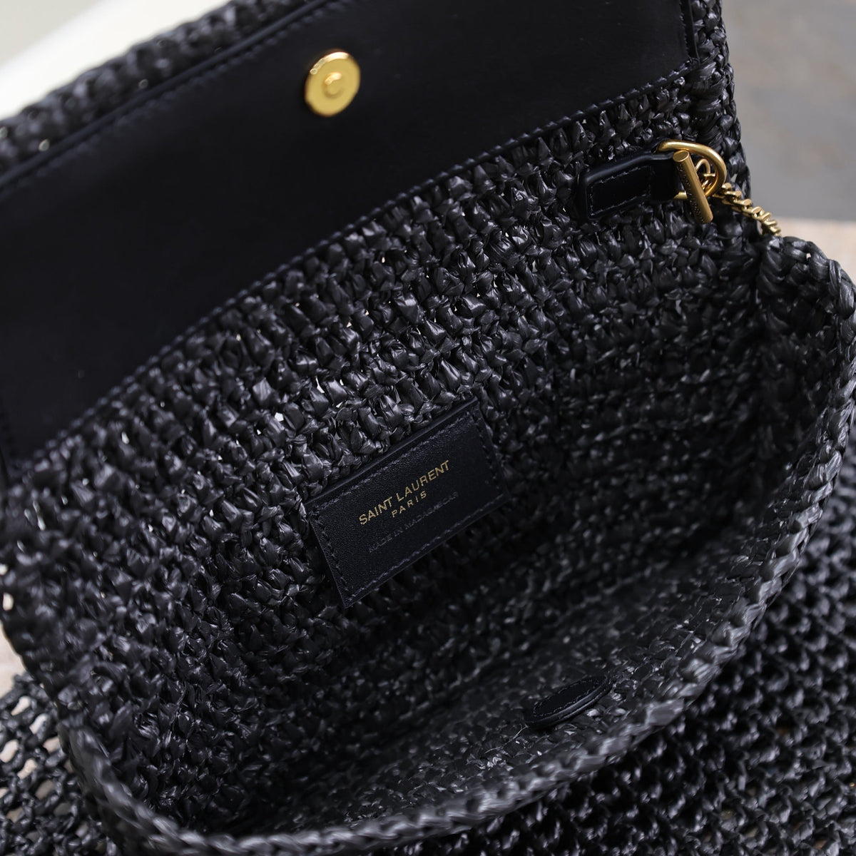 SL ICARE IN RAFFIA BAG