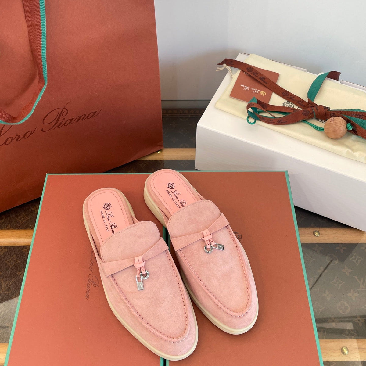LORO P SUMMER CHARMS LOAFERS