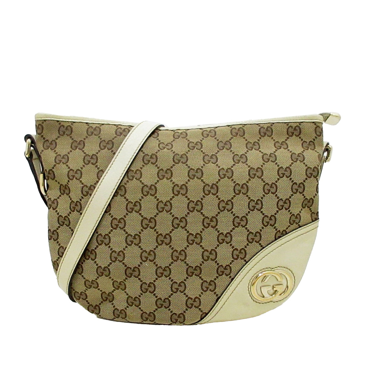 GUCCI GG Canvas New Britt Crossbody Crossbody Bag