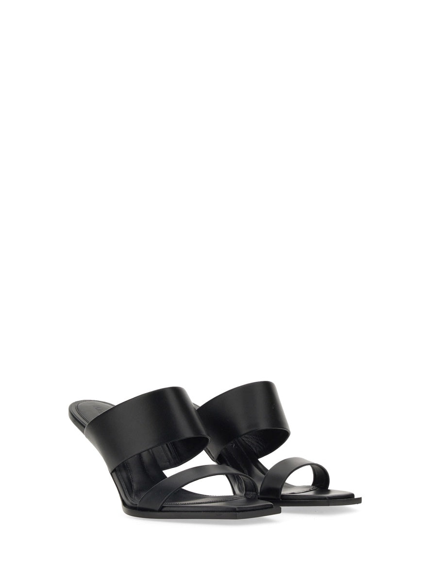 Alexander Mcqueen Women Leather Sandal