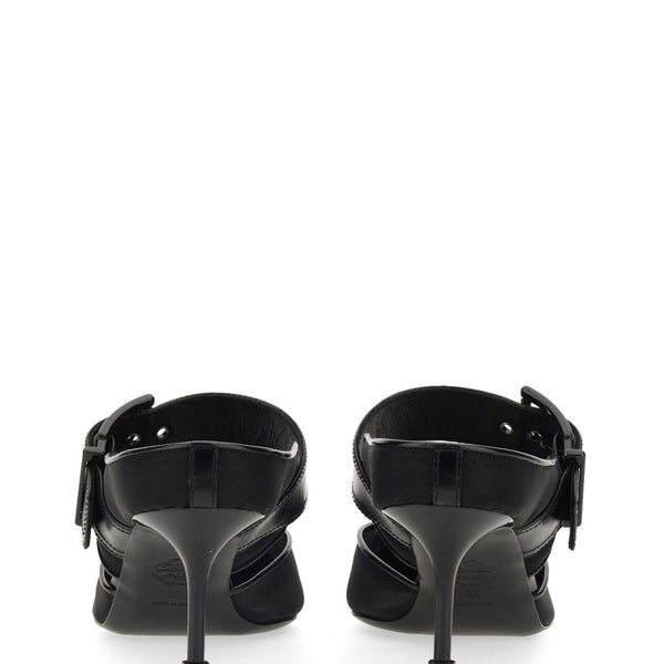 Alexander Mcqueen Women Punk Sandal With Buckle
