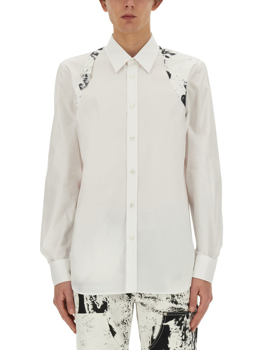 Alexander Mcqueen Men Fold Harness Shirt