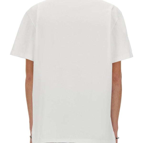 Alexander Mcqueen Men Skull Print T-Shirt