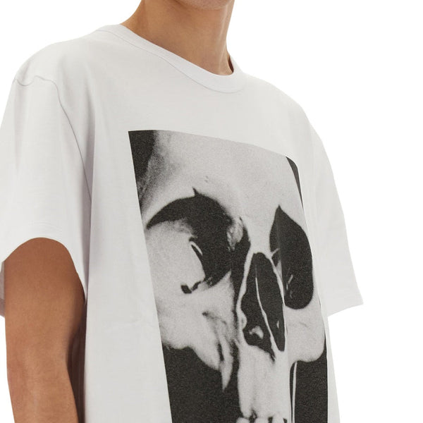 Alexander Mcqueen Men Skull Print T-Shirt