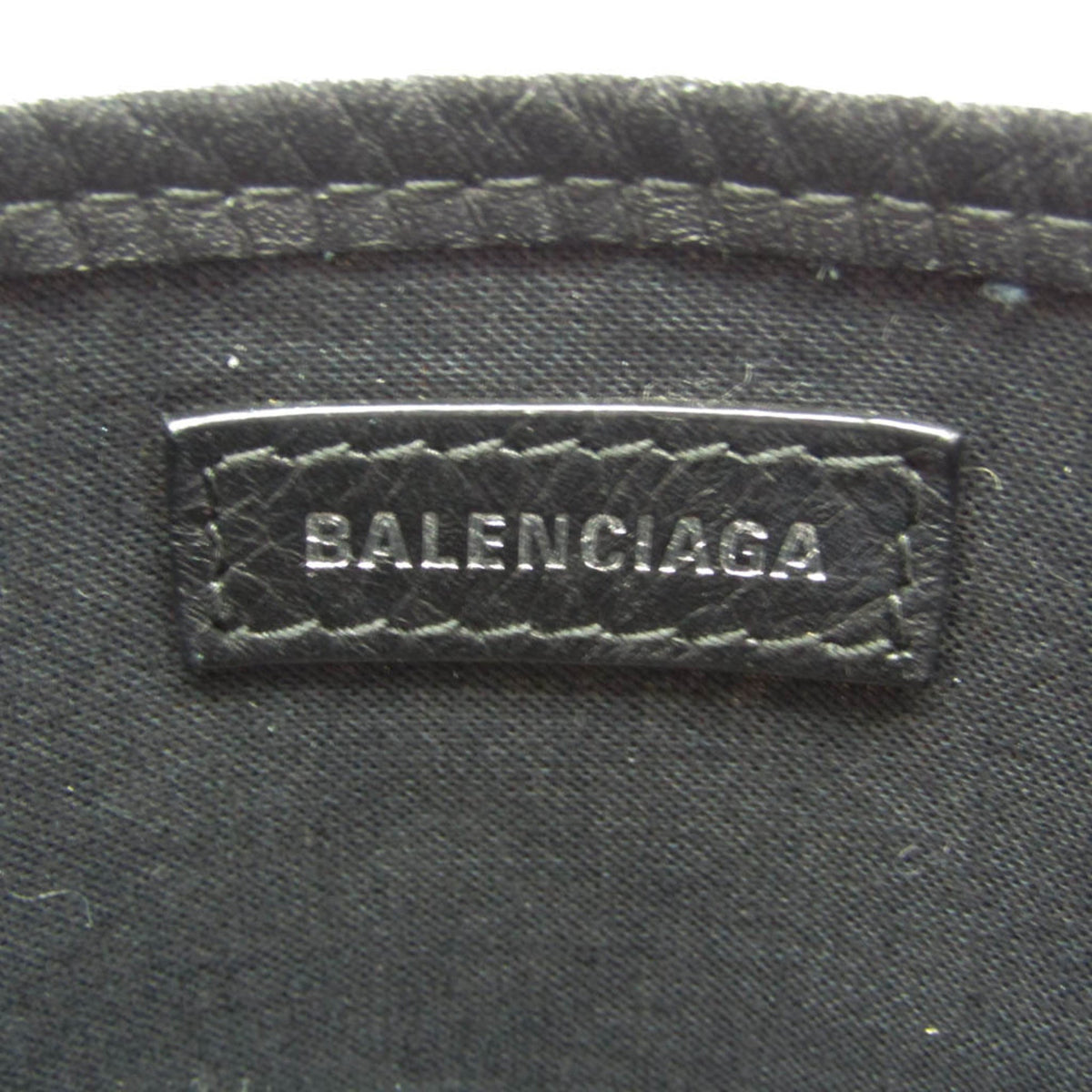 balenciaga Navy Cabas Tote