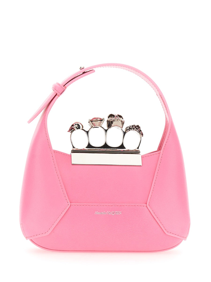 Alexander Mcqueen Women Jewelled Mini Hobo Bag