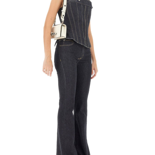 Alexander Mcqueen Women Top In Bustier