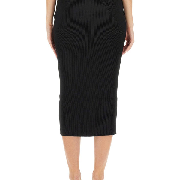 Alexander Mcqueen Women Knit Pencil Skirt