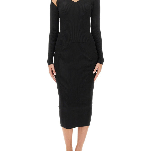 Alexander Mcqueen Women Knit Pencil Skirt