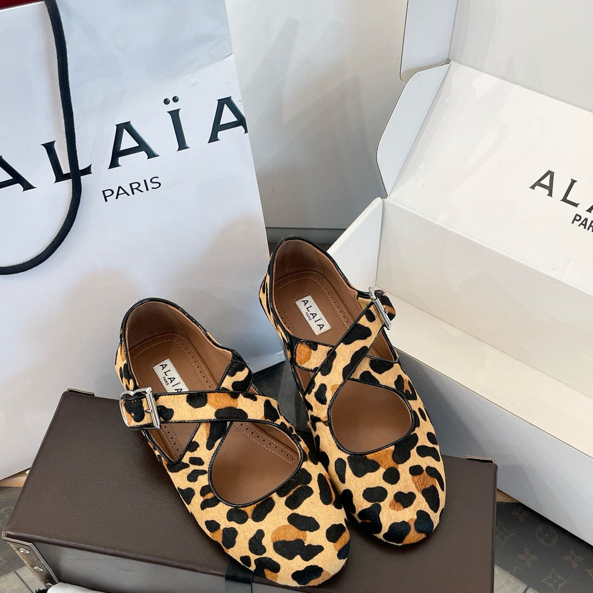 ALAIA BALLET FLATS