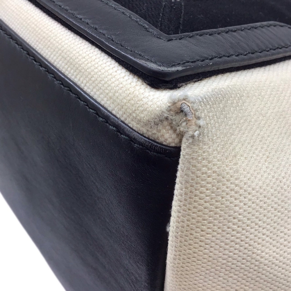 balenciaga Navy Cabas Handbag