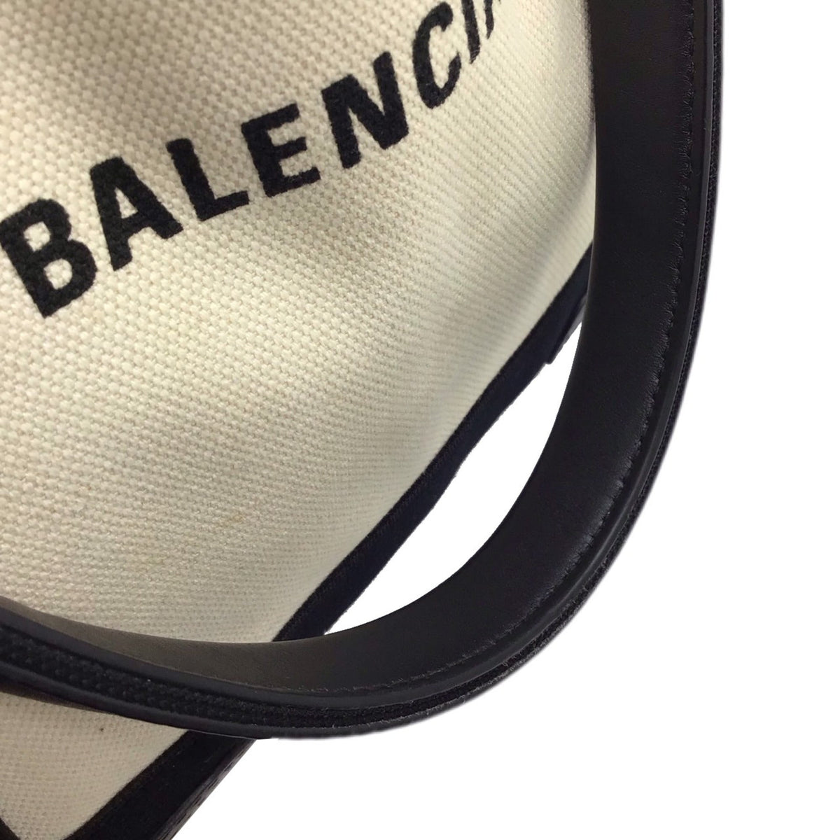 balenciaga Navy Cabas Handbag