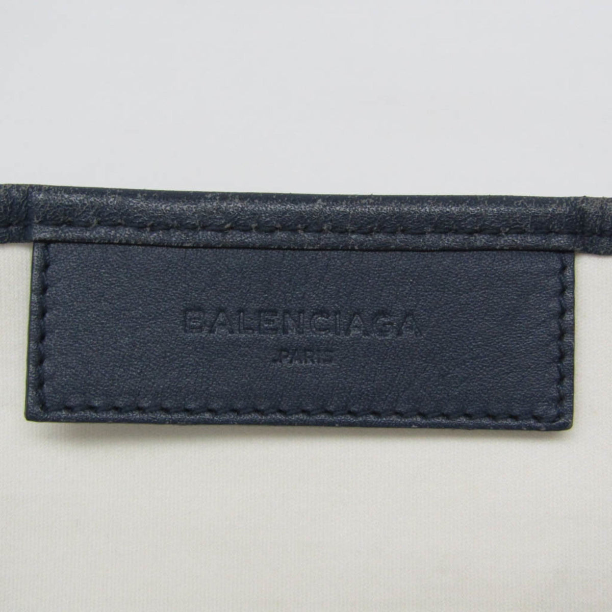 balenciaga Navy Cabas Handbag