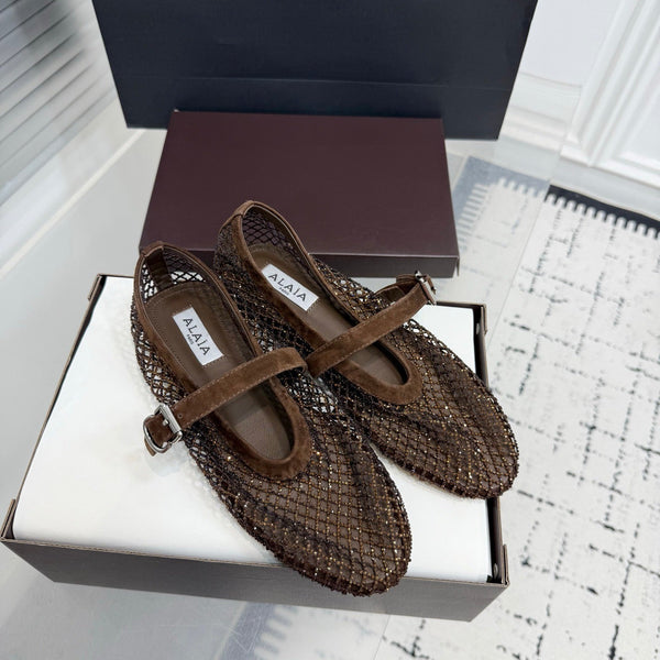 ALAIA BALLET FLATS