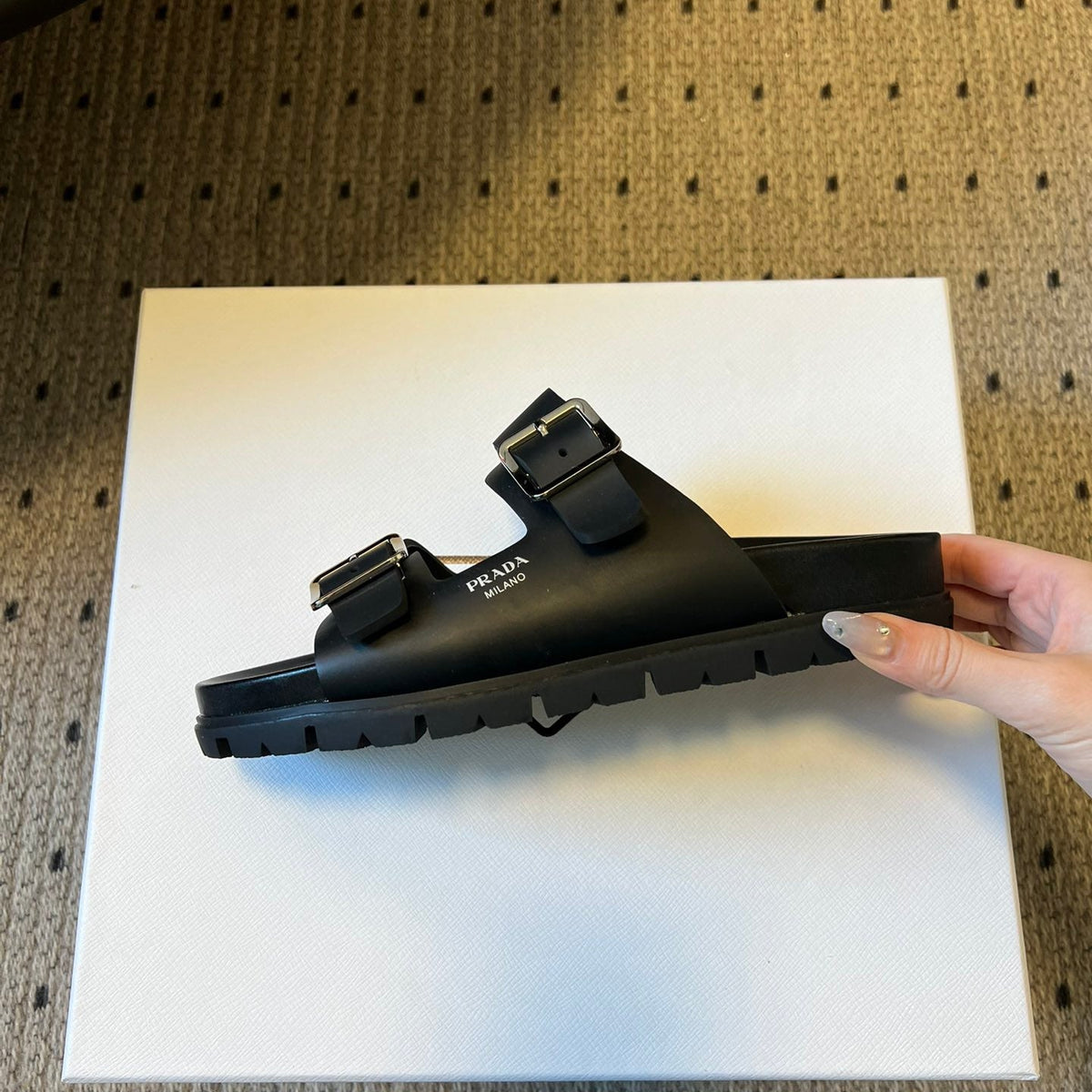 PD LOGO SANDALS