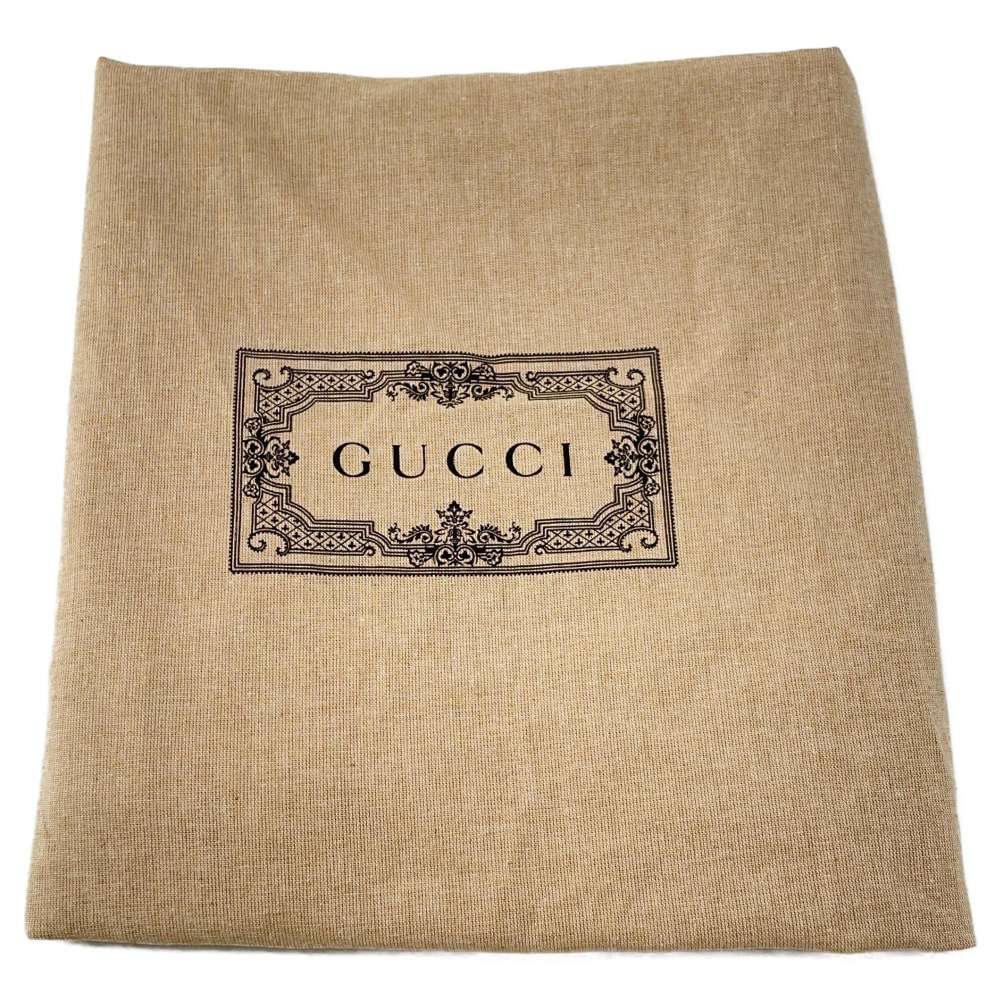 GUCCI GG Supreme Interlocking Medium Backpack Blue/Brown/Beige 696013 Leather PVC