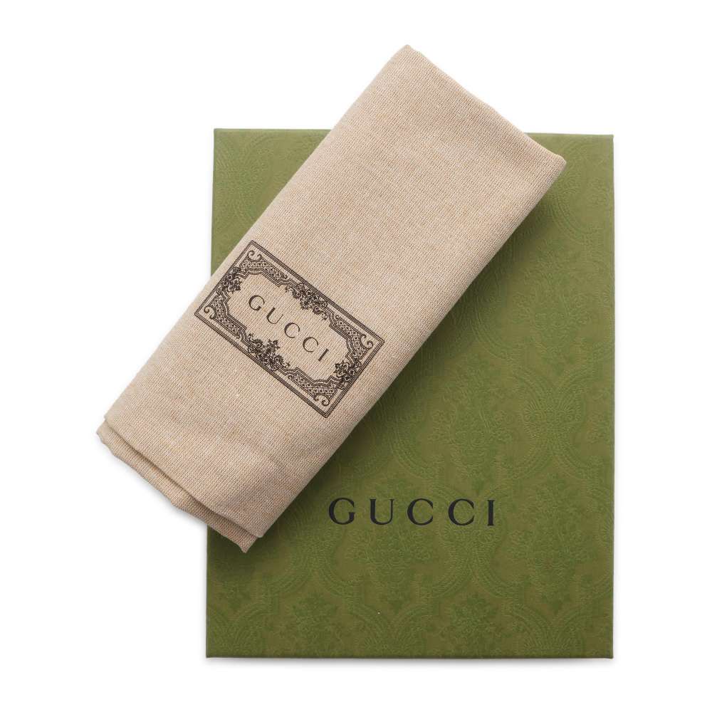 GUCCI Ophidia Shoulder Bag Beige/Navy 671682 GG SupremeCanvas Leather