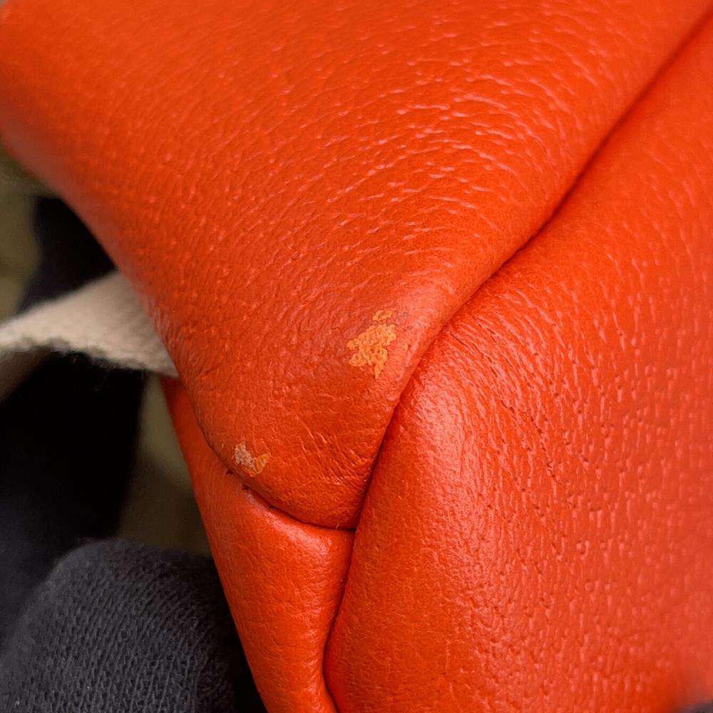 GUCCI North Face Collaboration Backpack Brown/Orange 650294 Canvas