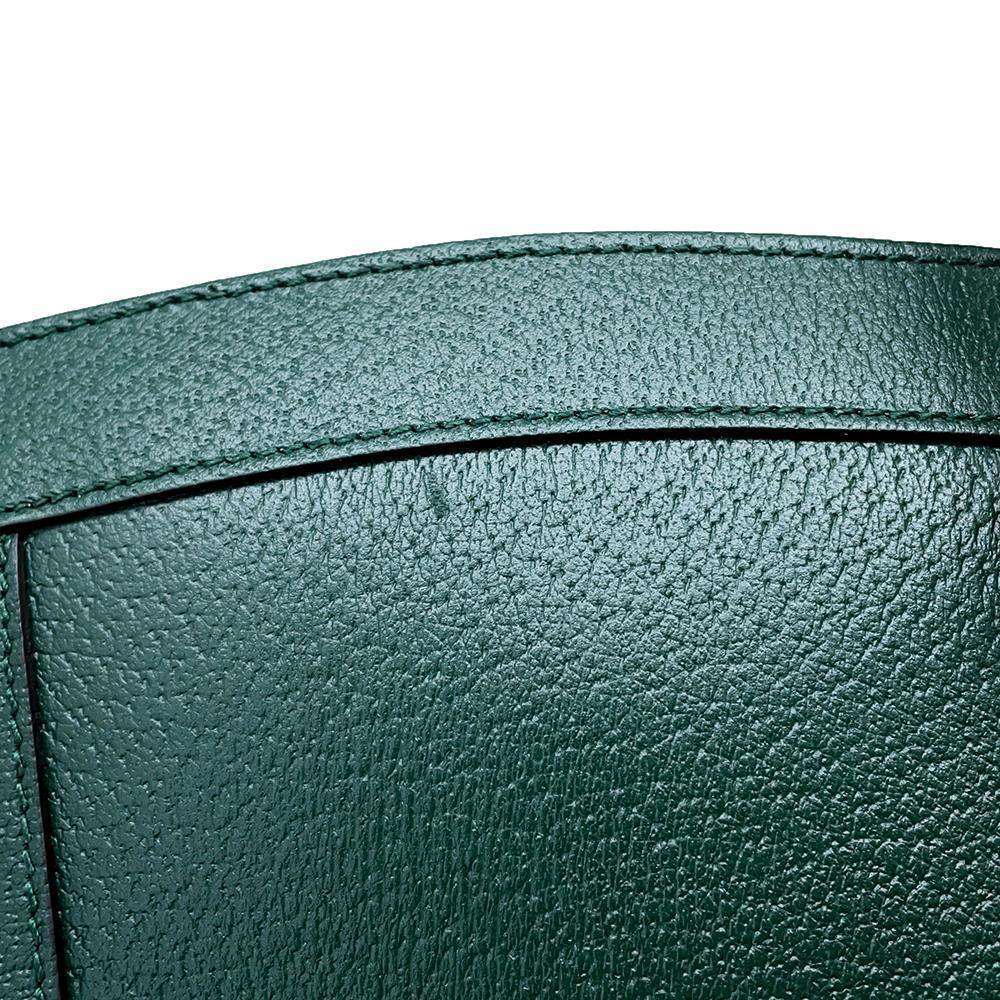 GUCCI Adidas Collaboration Diana Maxi Tote Green 719289 Leather