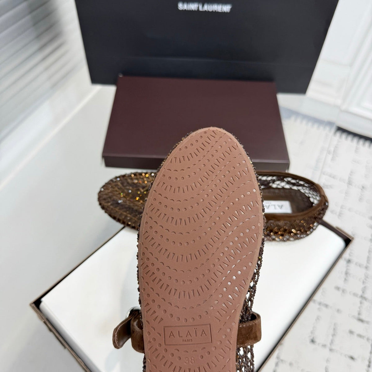 ALAIA BALLET FLATS