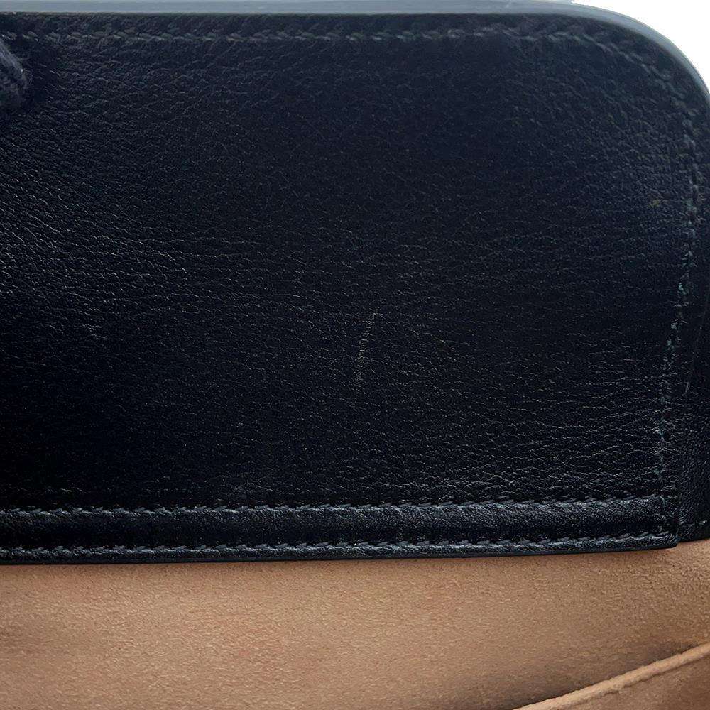 GUCCI Diana Bamboo Handle 2wayHandbag Black 660195 Leather Size Small