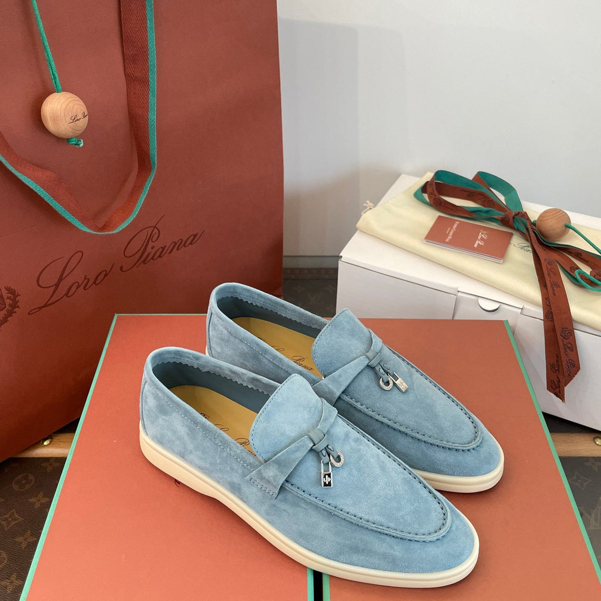 LORO P SUMMER CHARMS LOAFERS
