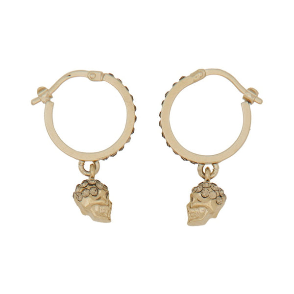 Alexander Mcqueen Women Orecchini A Cerchio Skull
