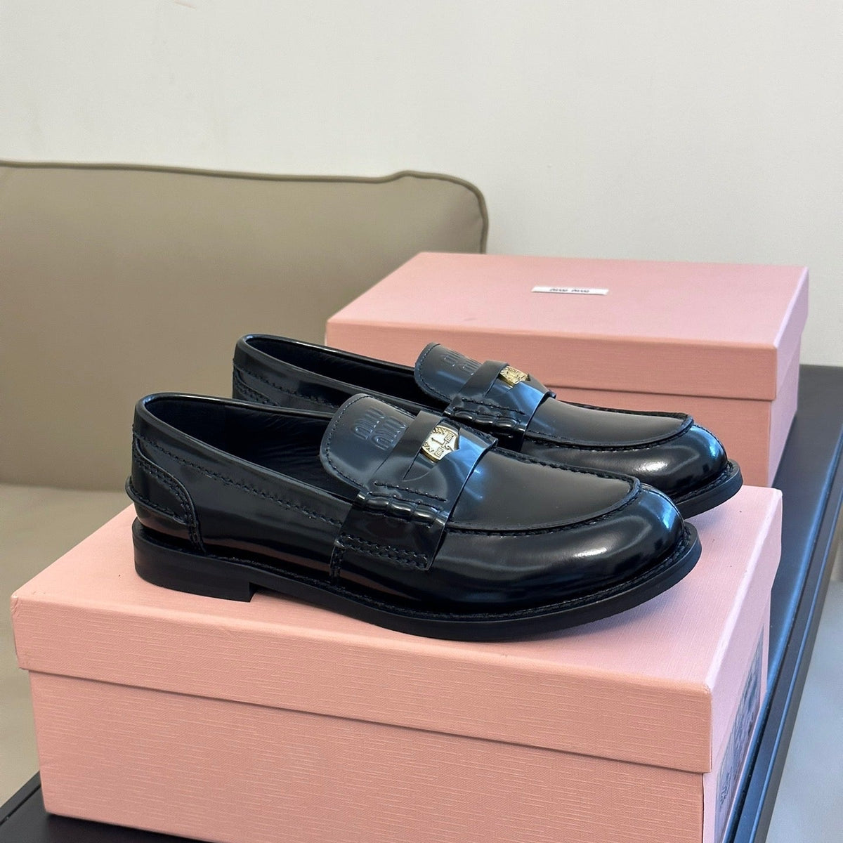 MIU M LOAFERS