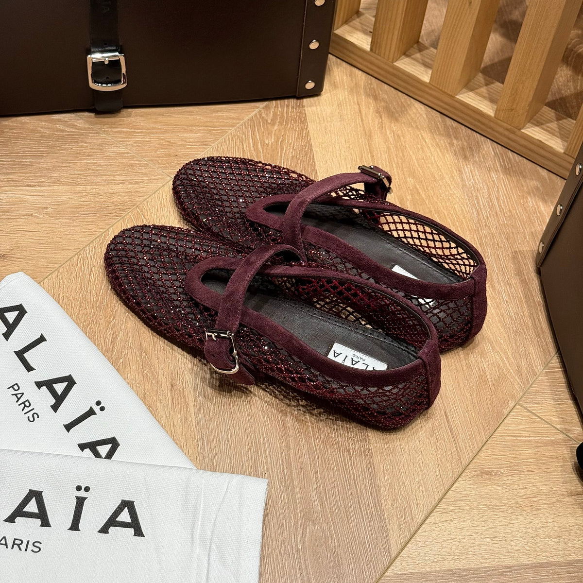 ALAIA BALLET FLATS